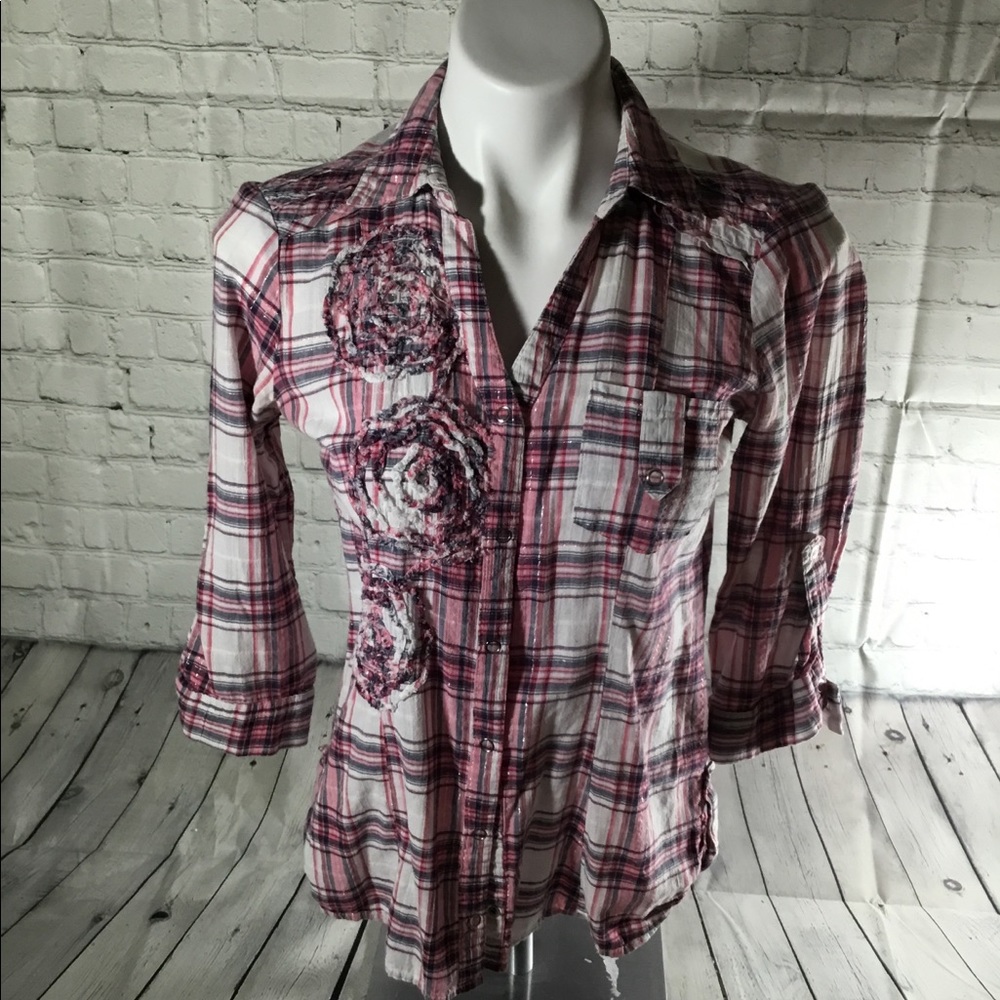 Vanity | Plaid Button Down